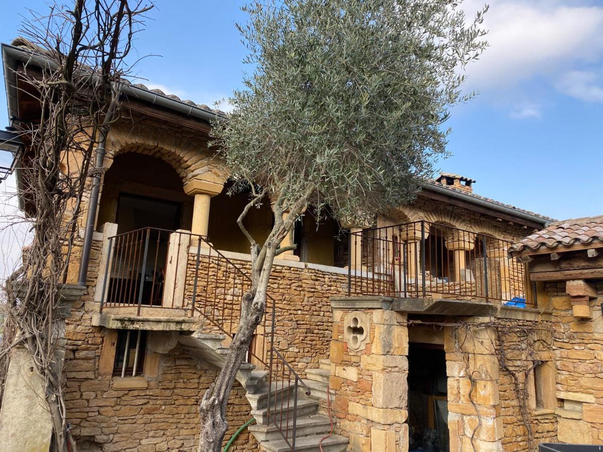 Domaine De La Ruisseliere Hotell Lacenas Eksteriør bilde