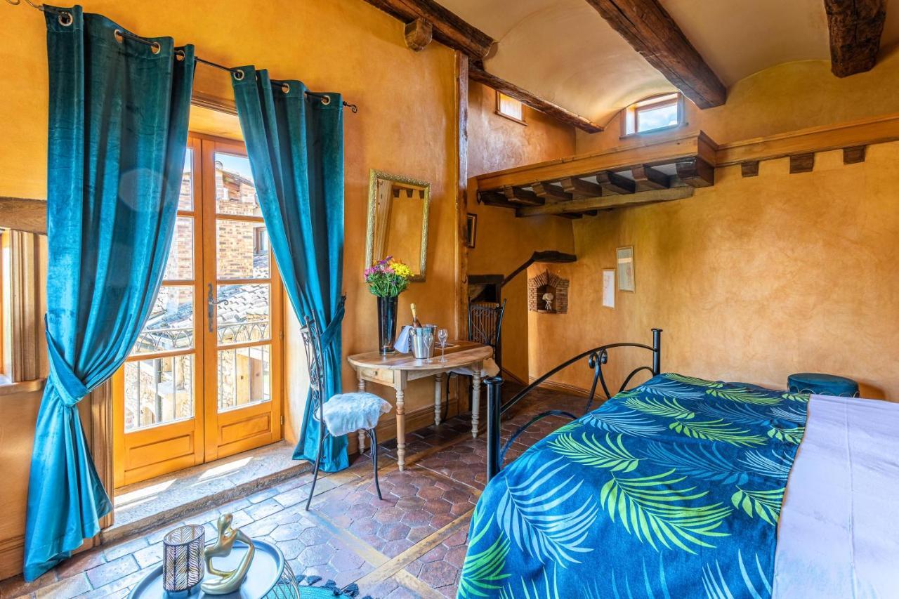 Domaine De La Ruisseliere Hotell Lacenas Eksteriør bilde