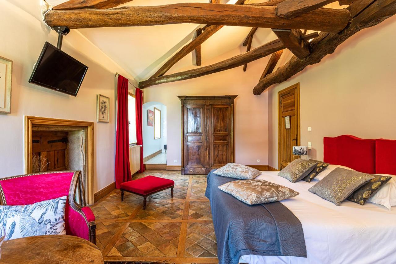 Domaine De La Ruisseliere Hotell Lacenas Eksteriør bilde