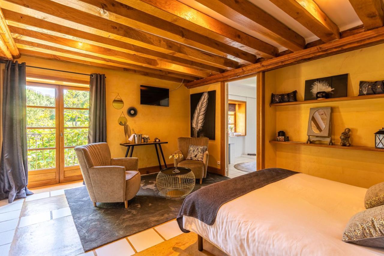 Domaine De La Ruisseliere Hotell Lacenas Eksteriør bilde