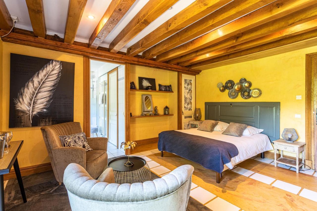 Domaine De La Ruisseliere Hotell Lacenas Eksteriør bilde