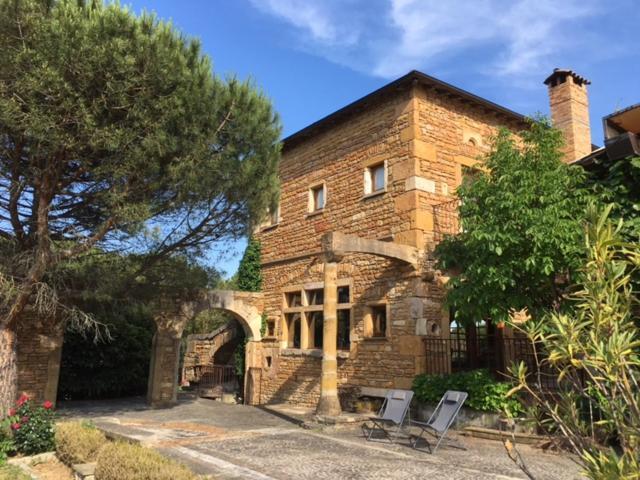 Domaine De La Ruisseliere Hotell Lacenas Eksteriør bilde