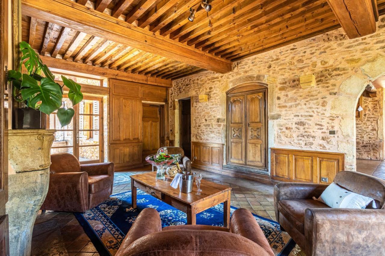 Domaine De La Ruisseliere Hotell Lacenas Eksteriør bilde