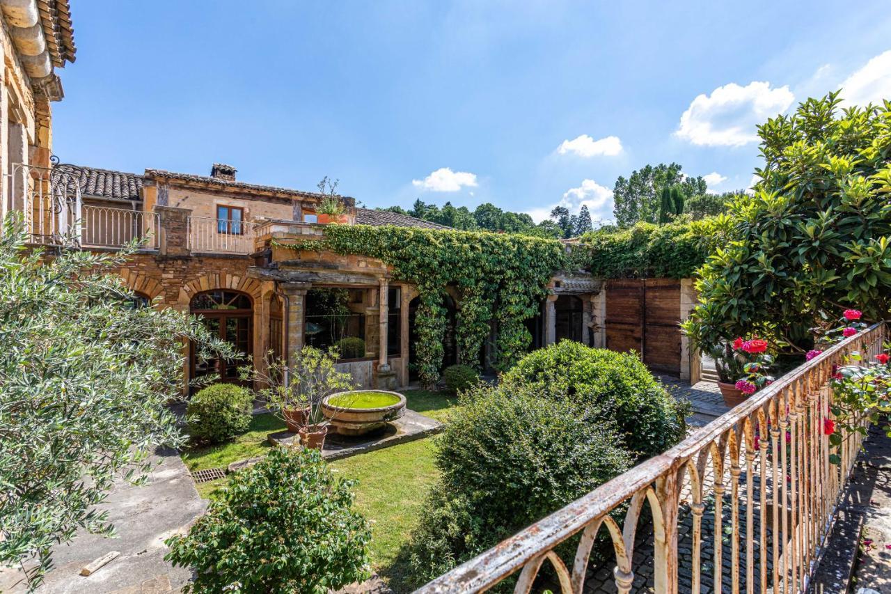 Domaine De La Ruisseliere Hotell Lacenas Eksteriør bilde
