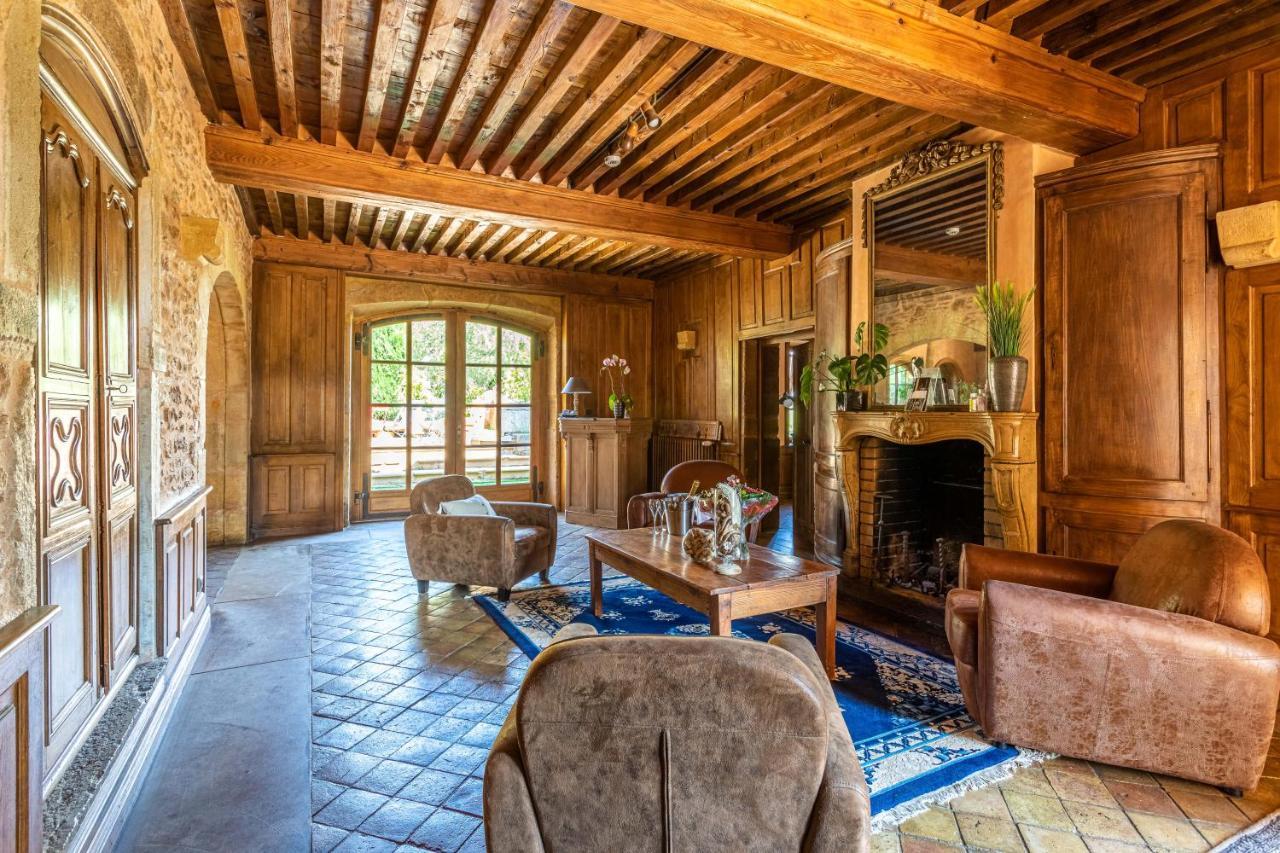 Domaine De La Ruisseliere Hotell Lacenas Eksteriør bilde